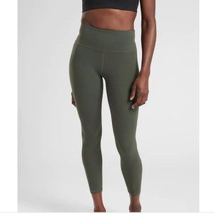 Athleta Elation 7/8 Tight In Powervita | Olive | M